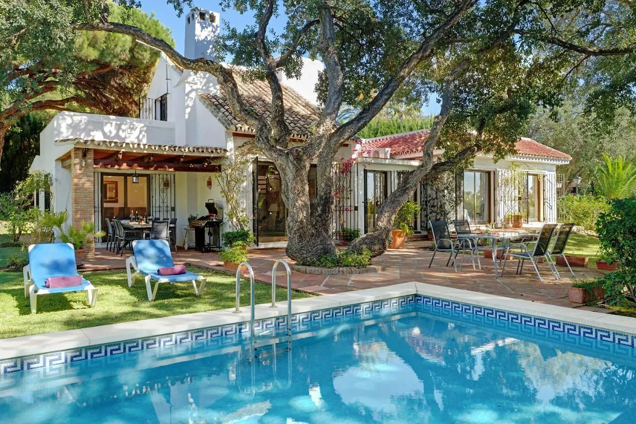 Villa With Private Pool And Garden In Marbella Spain